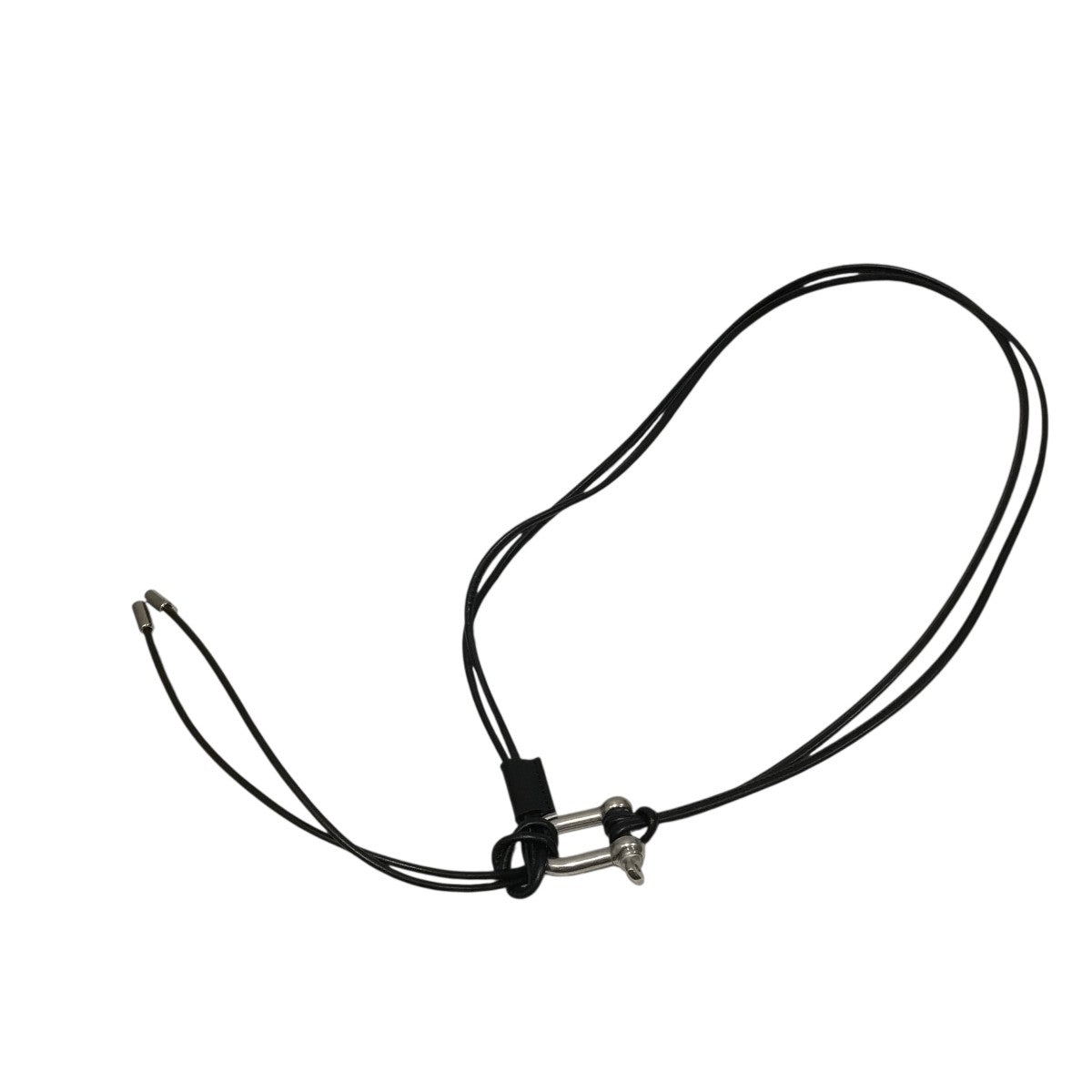 ANCELLM ロープベルト ANCELLM | アンセルム LEATHER ROPE BELT(BLACK) / レザーロープ