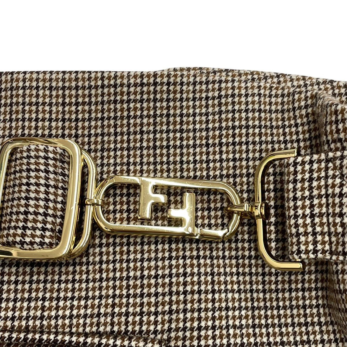 FENDI 千鳥柄ベルト 古着・中古-3枚目のアイテム画像