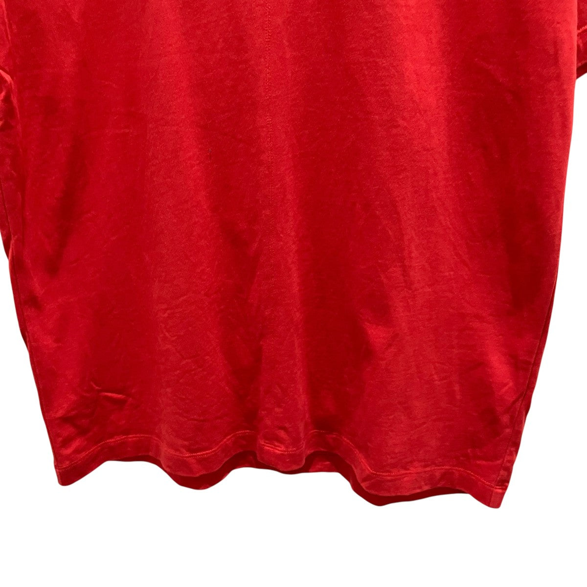 ★HELMUT LANGヘルムートラングカットアウトtシャツ赤 HELMUT LANG ヘルムートラング 半袖 赤 レッド 日本製 - メルカリ