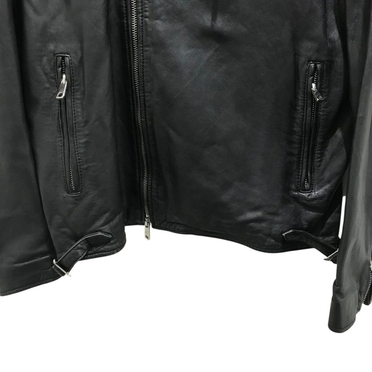 未使用に近い ユナイテッドトウキョウ レザージャケット 黒 ダブル 2 8033001983791_3.jpg?v=