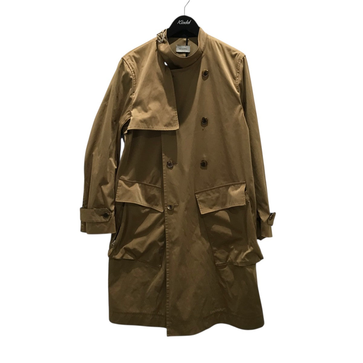 未使用品　BED J.W. FORD ブラック トレンチコート ベルト付き BED J.W. FORD トレンチコート コート 「BED j.w. FORD/ベッド