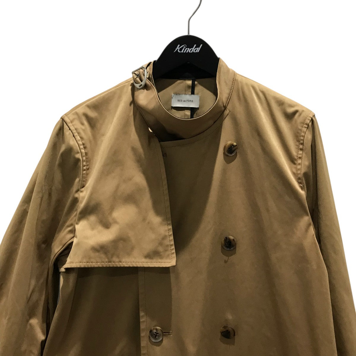 BED J．W． FORD(ベッドフォード) トレンチコート ベージュ