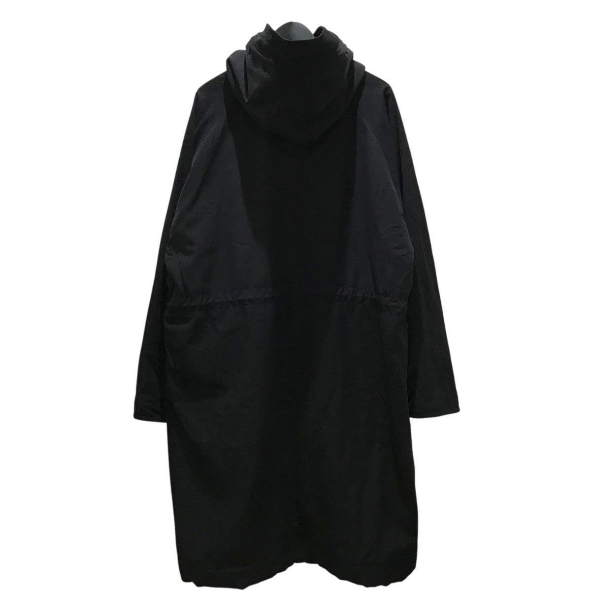 24AWHIGH TWISTED NYLON GABAフーデッドコート