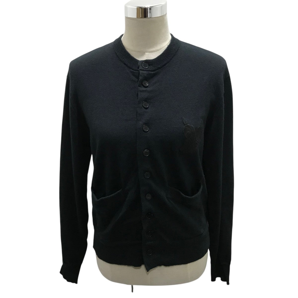 MASU(エムエーエスユー) 25AW【10 BUTTONS CARDIGAN】胸刺繍