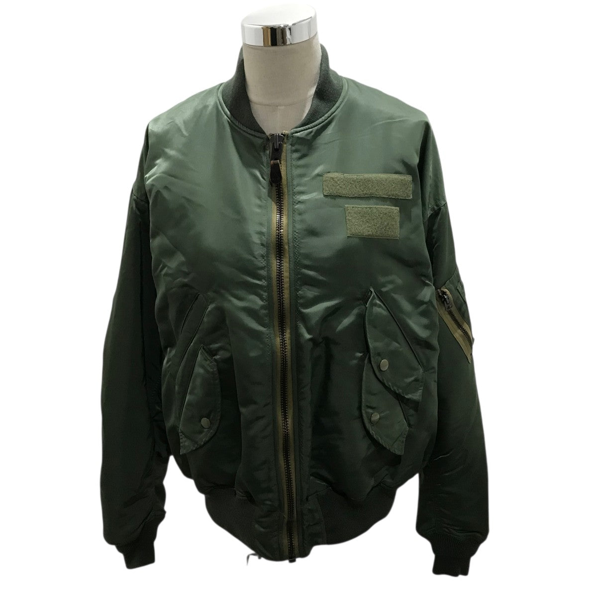 FILL THE BILL リバーシブル ノーカラージャケット FILL THE BILL(フィルザビル) リバーシブルフライトジャケット