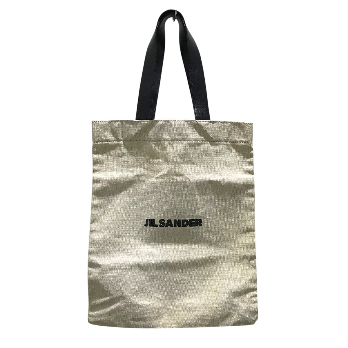 JIL SANDER レザー使い キャンバストートバッグJSPP850342 古着・中古-2枚目のアイテム画像