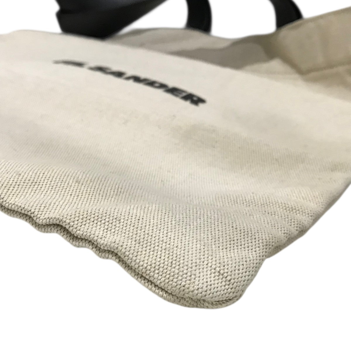 JIL SANDER レザー使い キャンバストートバッグJSPP850342 古着・中古-4枚目のアイテム画像