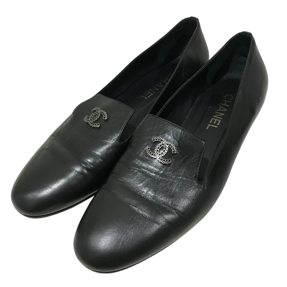 CHANEL(シャネル) ココマーク オペラシューズ ブラック サイズ 40