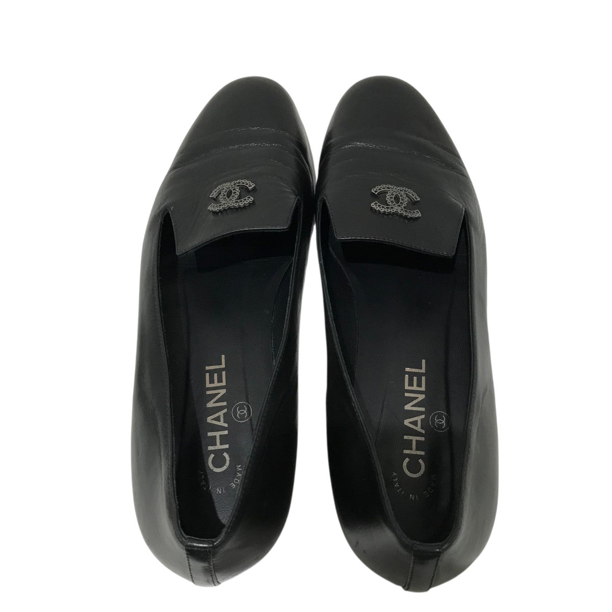 CHANEL(シャネル) ココマーク オペラシューズ ブラック サイズ 40