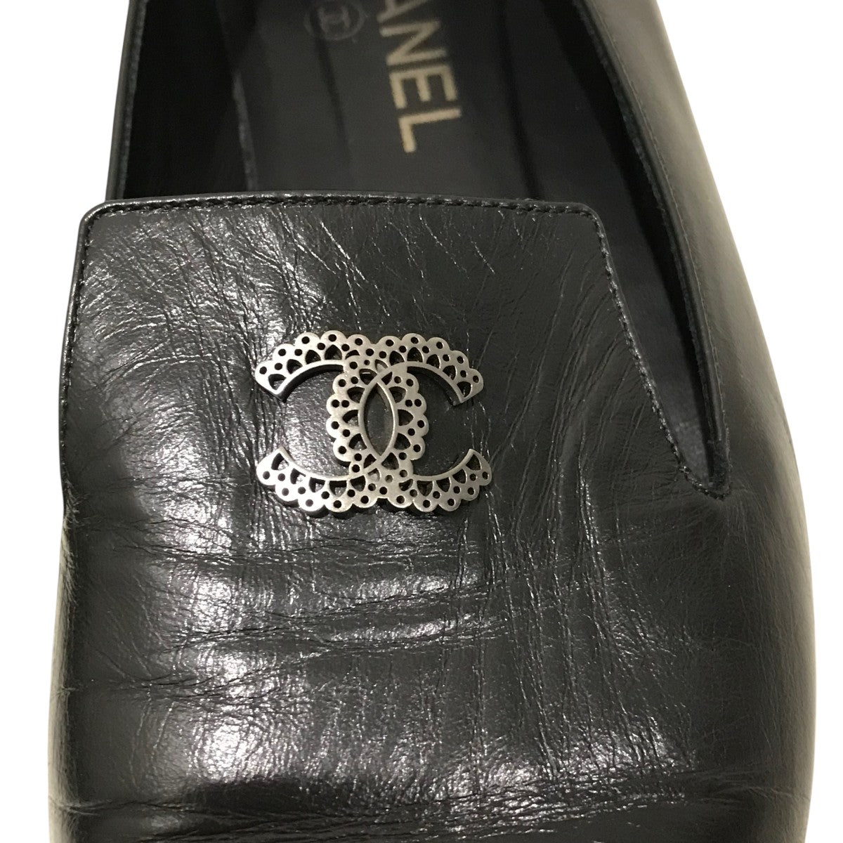 CHANEL(シャネル) ココマーク オペラシューズ ブラック サイズ 40