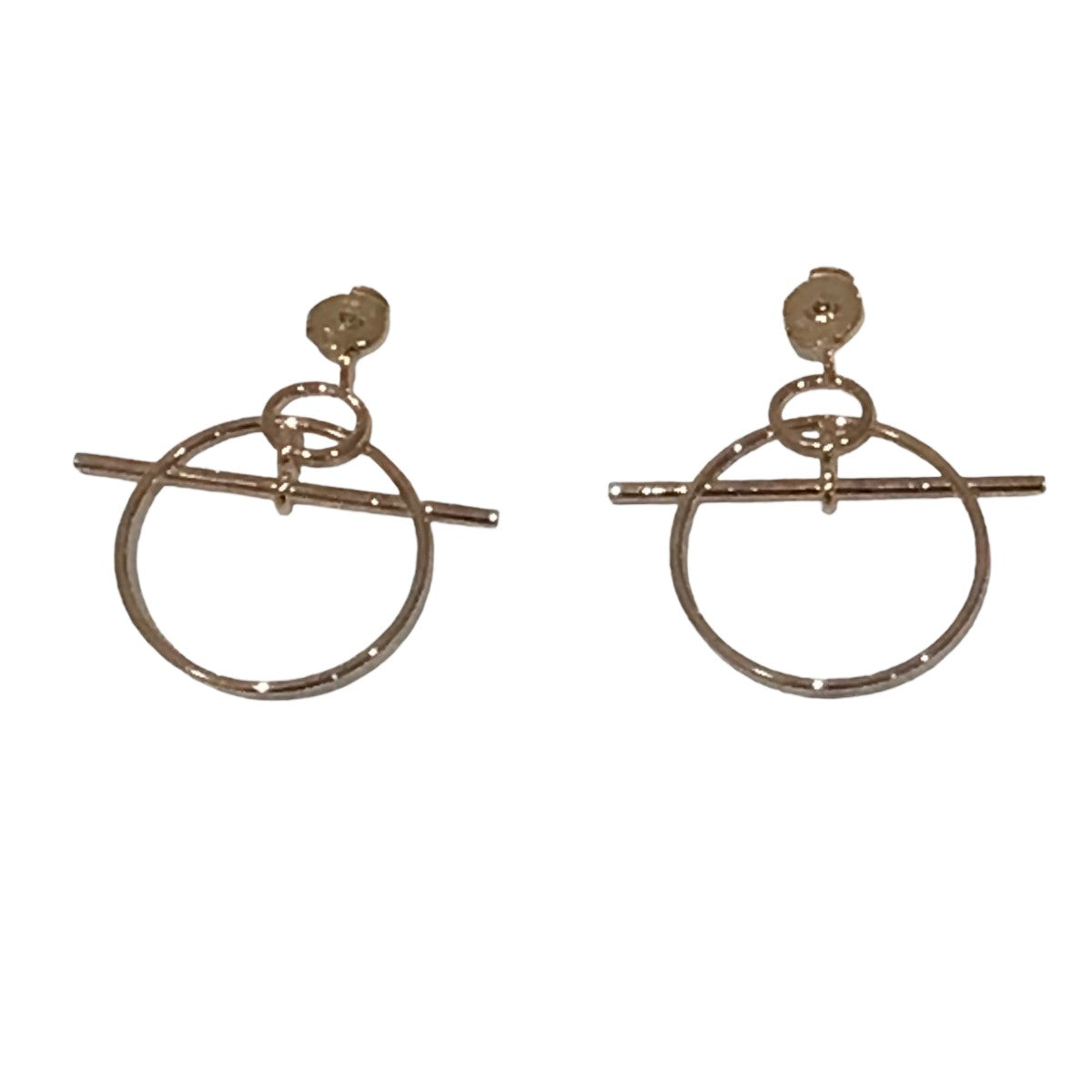 HERMES  ループピアス　さやの品 HERMES ループピアス さやの品 HERMES ループピアス さやの品