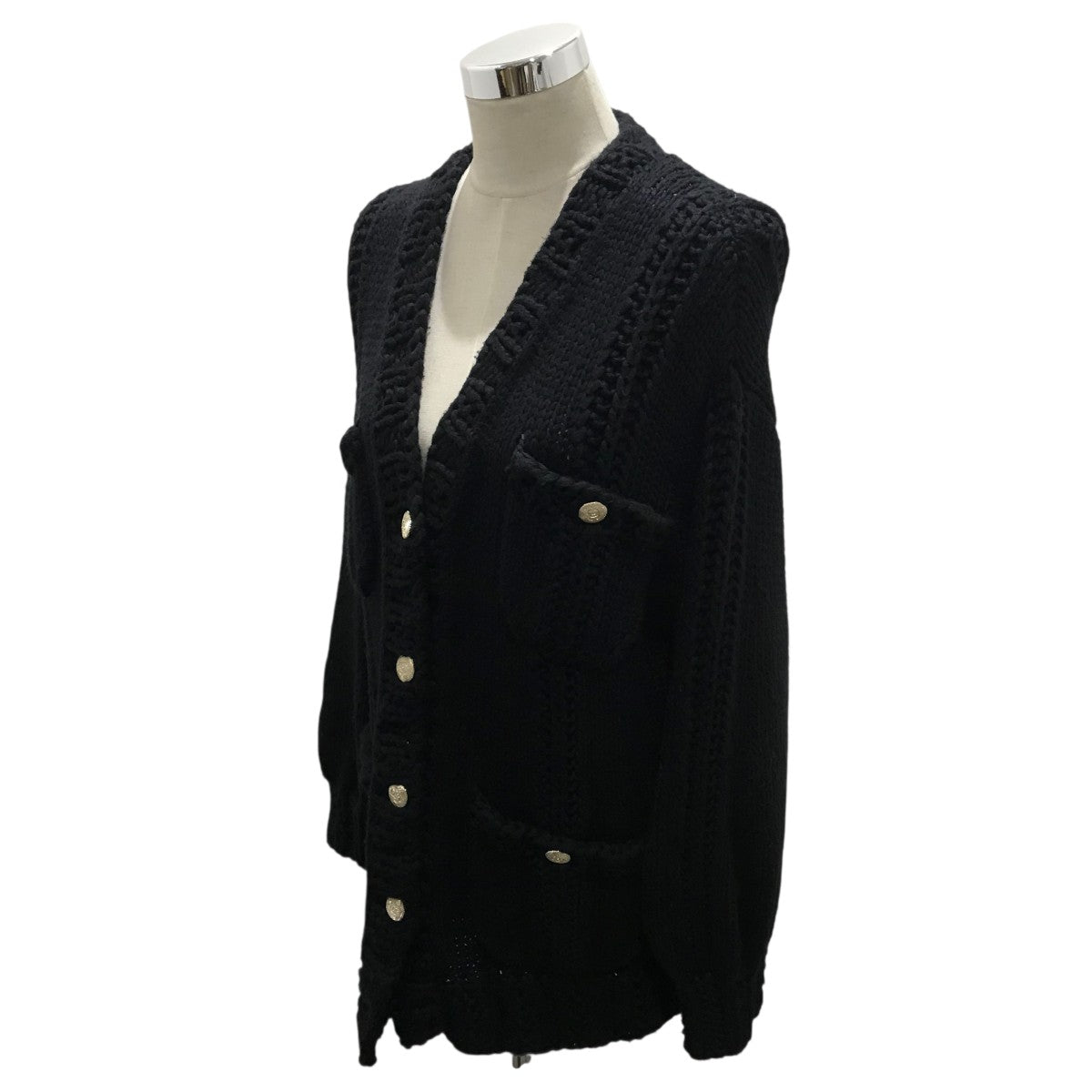 CHANEL 22SSニットカーディガンP72727 古着・中古-3枚目のアイテム画像