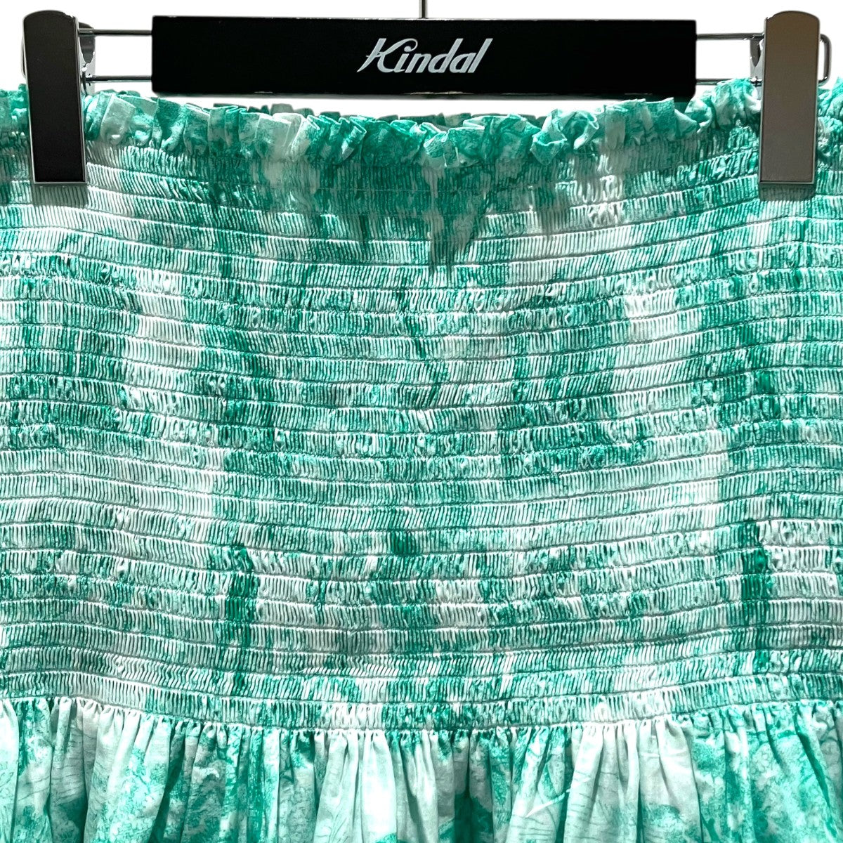 Christian Dior 【Aquamarina Sauvage Skirt】フリルスカート441J99A3877 古着・中古-3枚目のアイテム画像