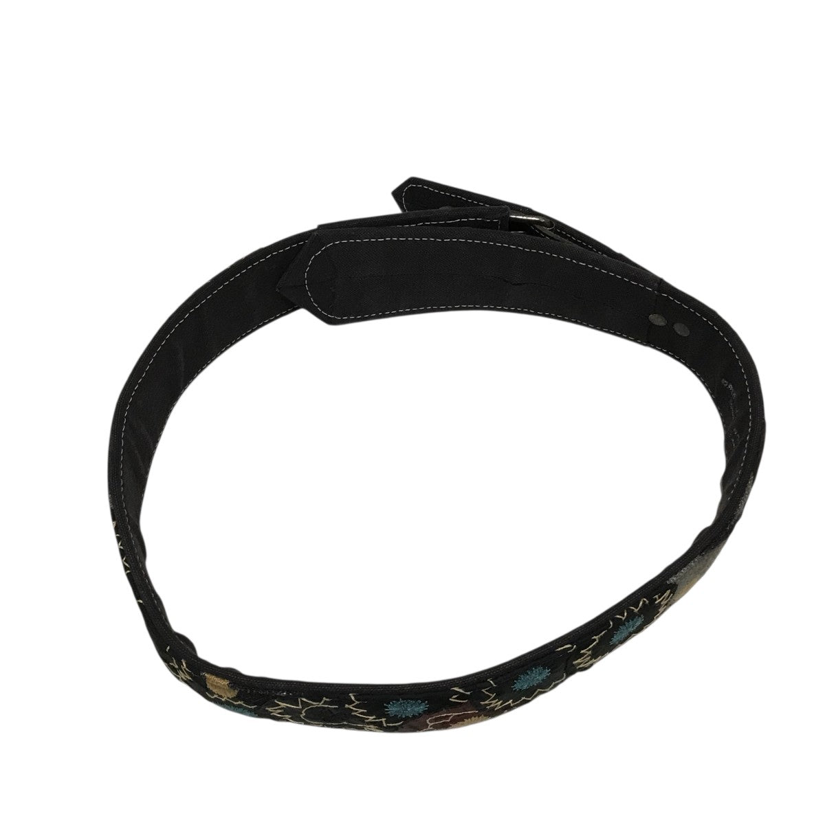 DRIES VAN NOTEN(ドリスヴァンノッテン) デニム地切替デザインベルト