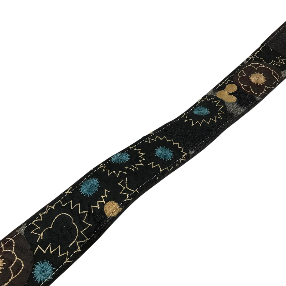 DRIES VAN NOTEN(ドリスヴァンノッテン) デニム地切替デザインベルト