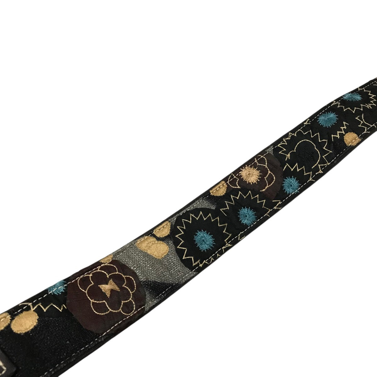 DRIES VAN NOTEN(ドリスヴァンノッテン) デニム地切替デザインベルト