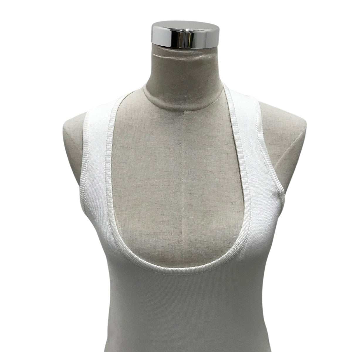 A Long knit dressノースリーブワンピースEEE-04140-