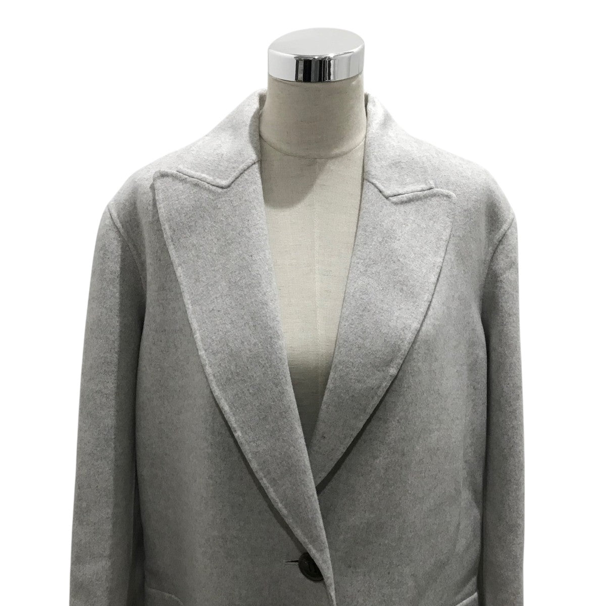 美品✨ソフィードール　グレー ウール チェスターコート 36 SOFIE D'HOORE(ソフィードール) ウールチェスターコート15-020-380