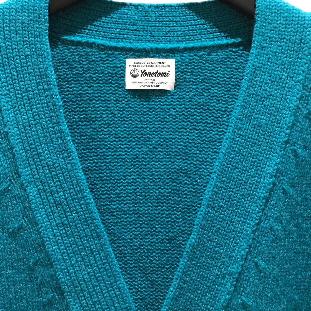 【SOFT LAMB WOOL KNIT CARDIGAN 】ウールカーディガン95-234-032