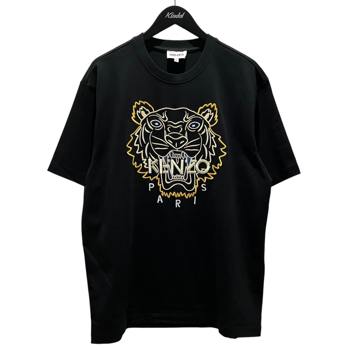 KENZO タイガー刺繍TシャツFC55TS2194YH 古着・中古-1枚目のアイテム画像