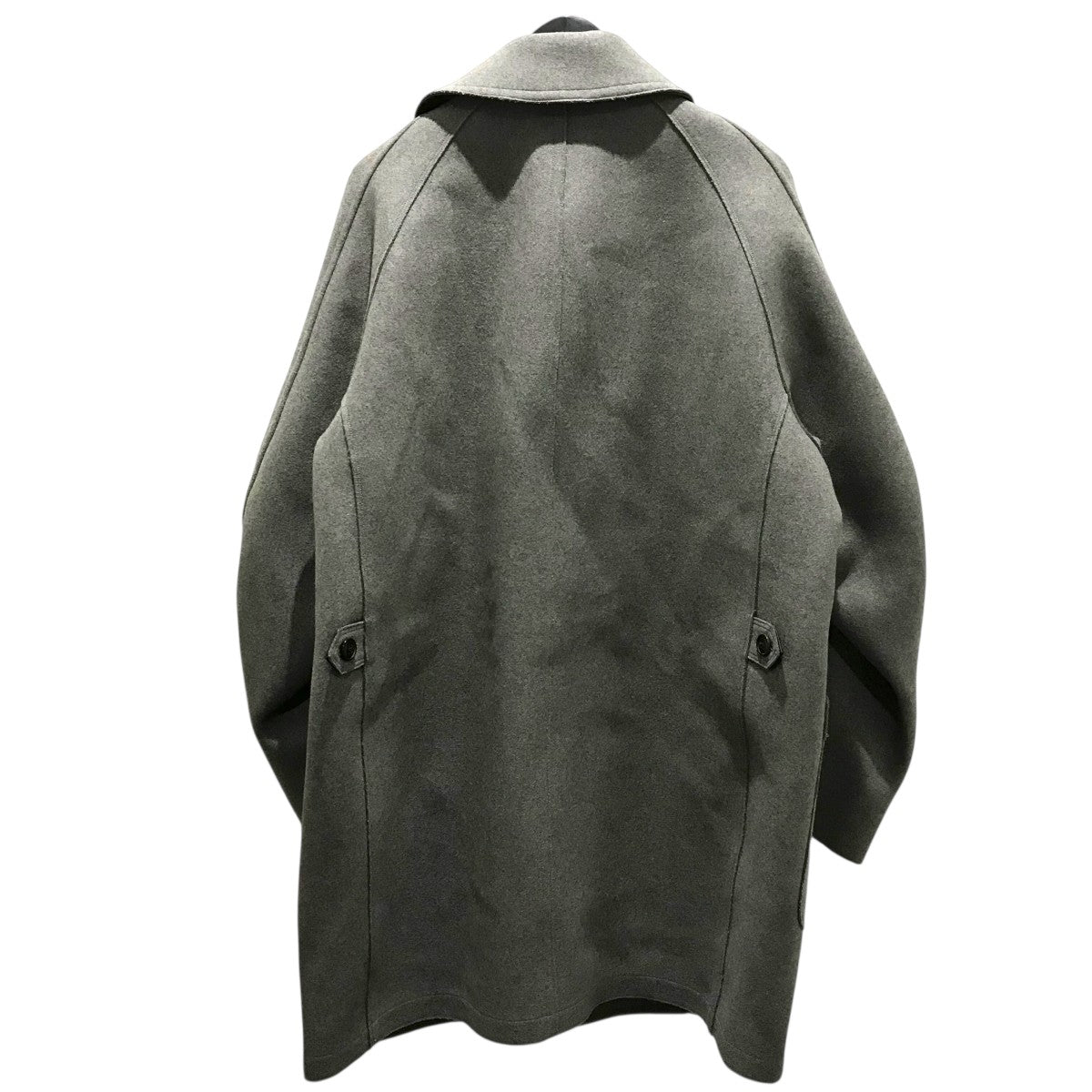 【HEAVY WOOL CASHMERE MELTON P-COAT】Pコート242-06001
