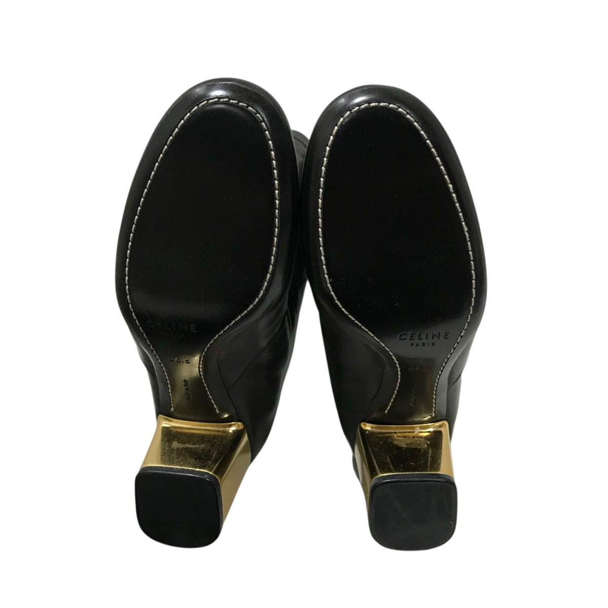 CELINE(セリーヌ) ロングブーツ ブラック サイズ 36.5｜【公式