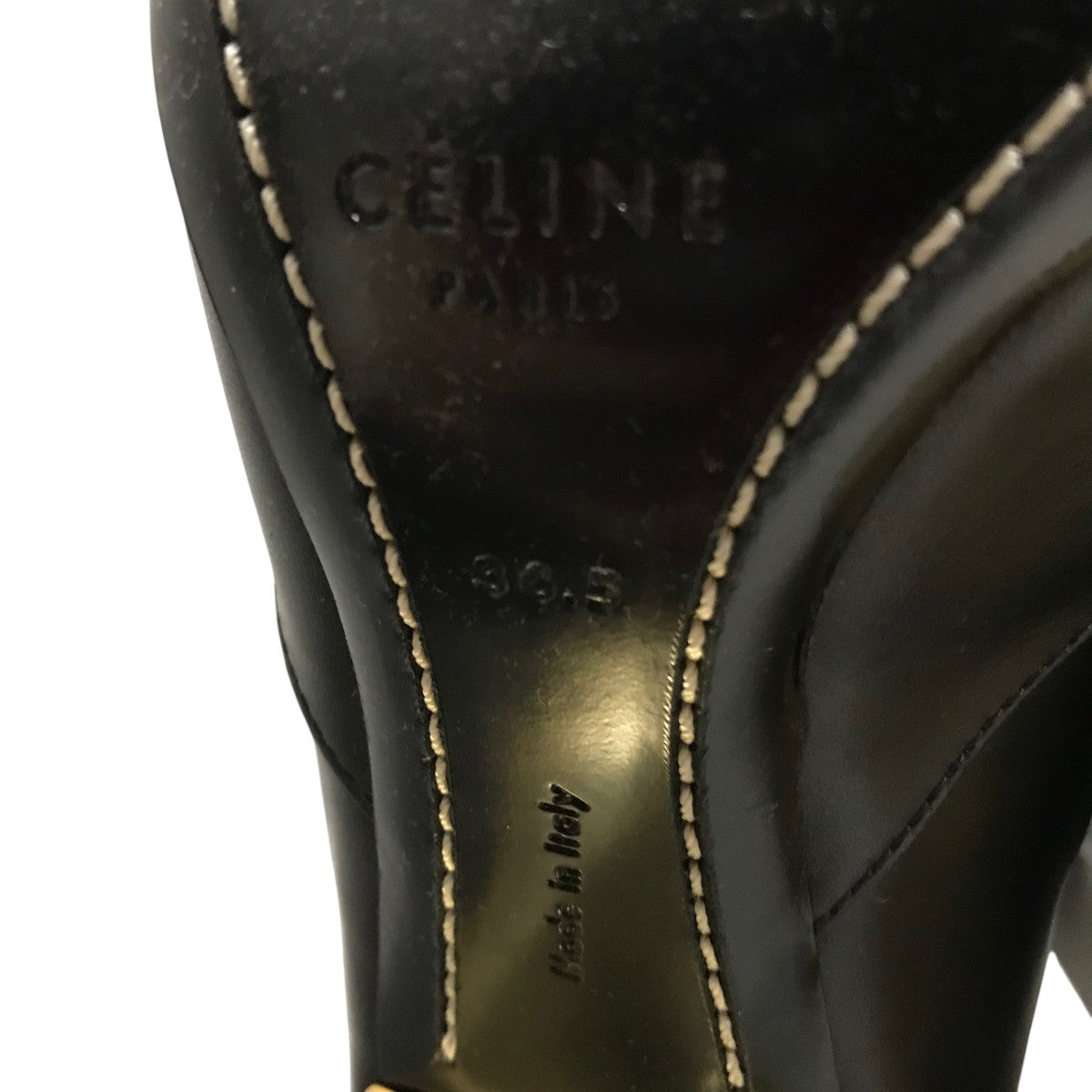 CELINE(セリーヌ) ロングブーツ ブラック サイズ 36.5｜【公式