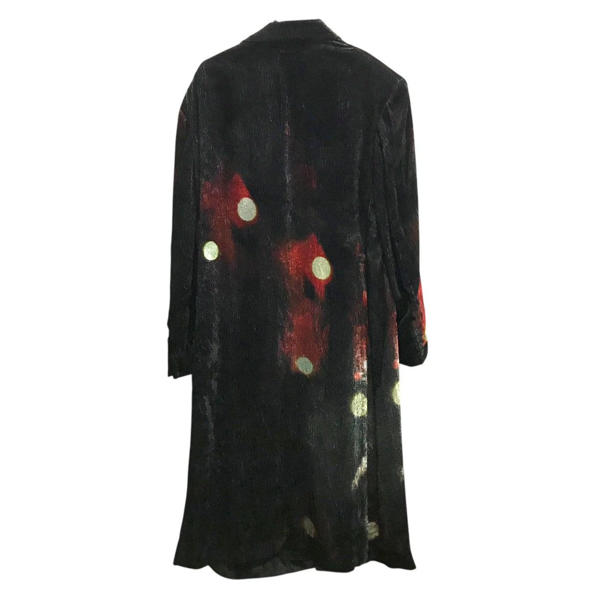 23SS【 Fighting柄 VELVET COAT】ファイティング柄 ベルベット ロング コートHZ-J45-438