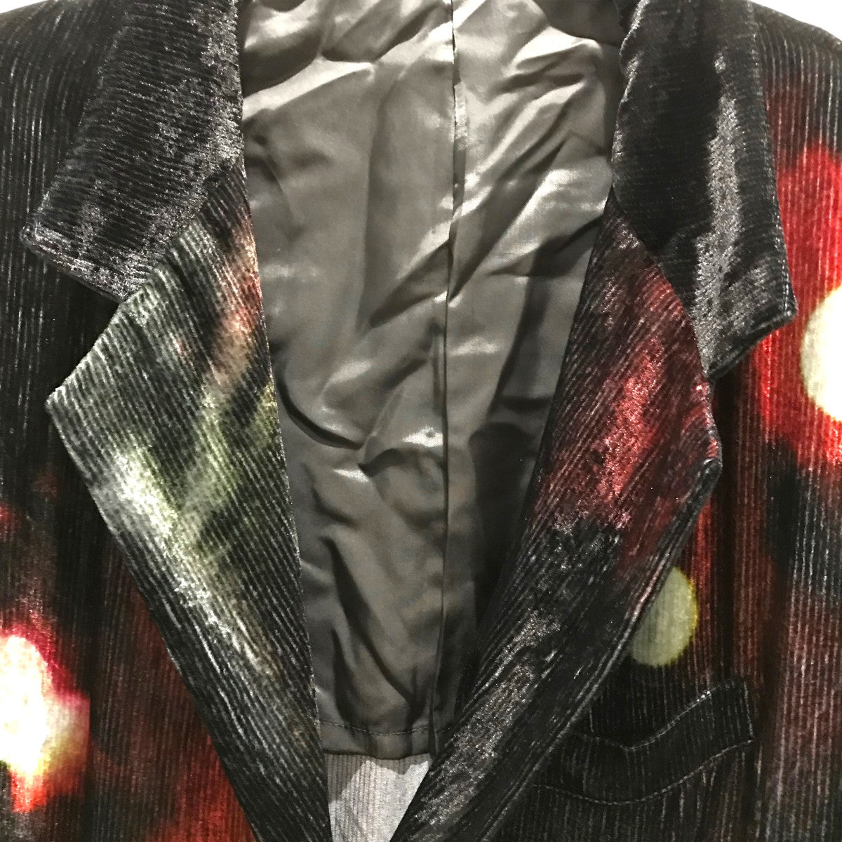 23SS【 Fighting柄 VELVET COAT】ファイティング柄 ベルベット ロング コートHZ-J45-438