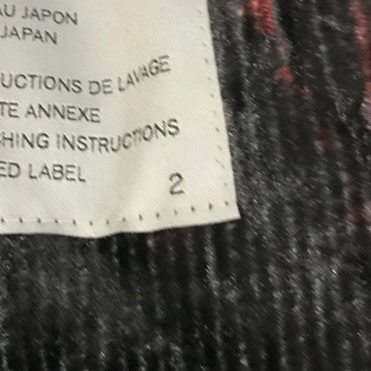 Yohji Yamamoto pour homme(ヨウジヤマモトプールオム) 23SS