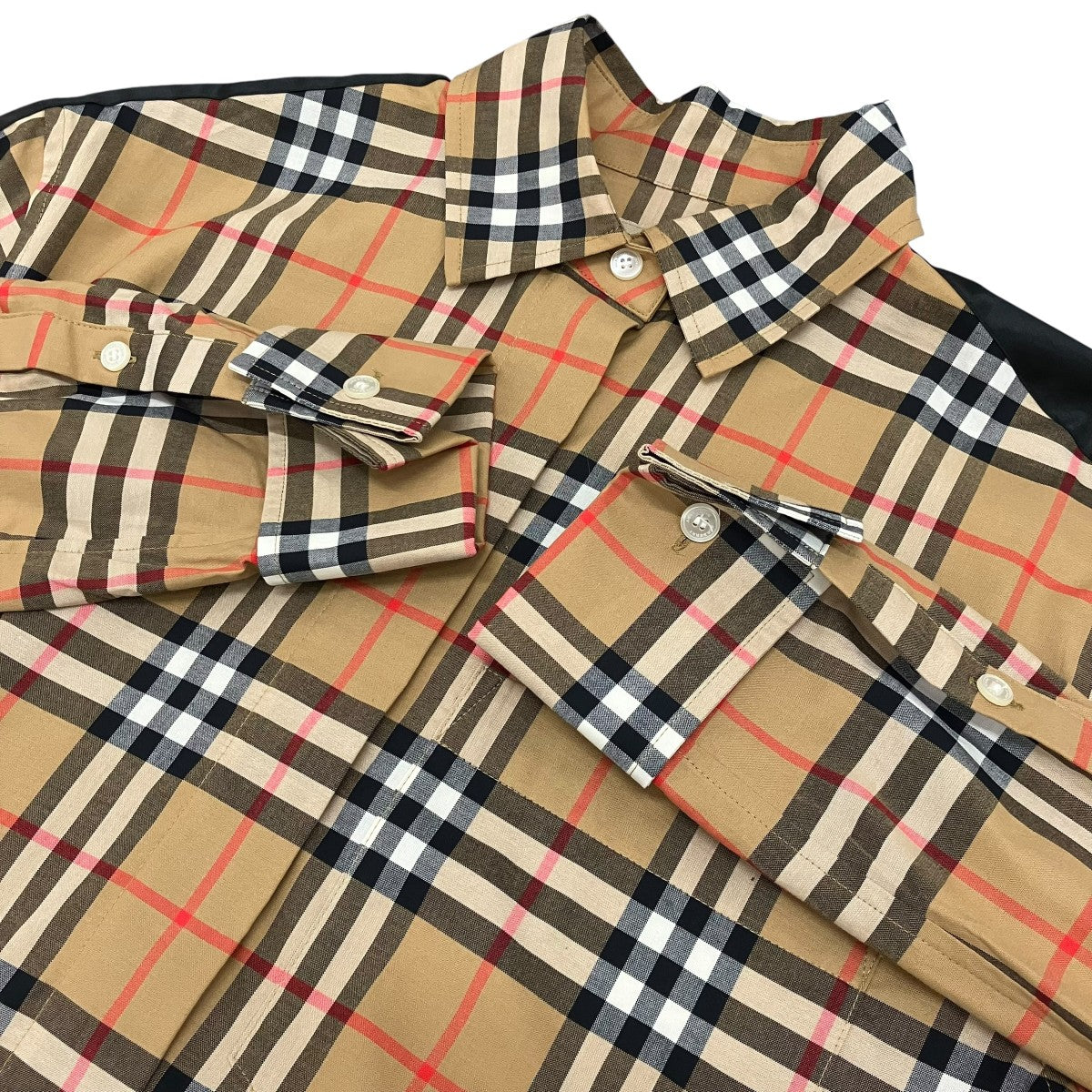 BURBERRY ショルダーアームテープノヴァチェックシャツ8003206 古着・中古-5枚目のアイテム画像