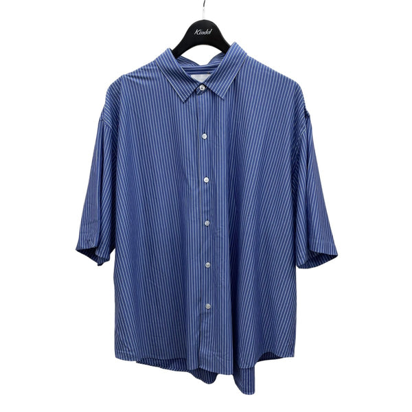 KANEMASA PHIL．(カネマサフィル) 46G Atmosphere Stripe S S Shirt