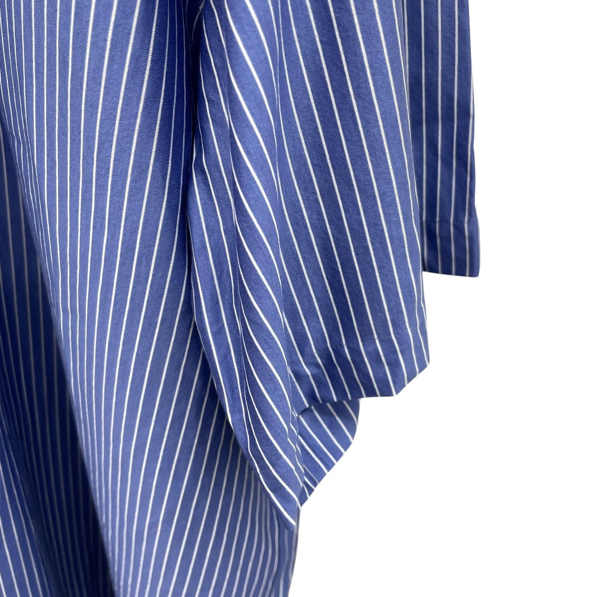KANEMASA PHIL． 46G Atmosphere Stripe S S Shirtストライプ半袖シャツKM25S-027PBLUE 古着・中古-4枚目のアイテム画像