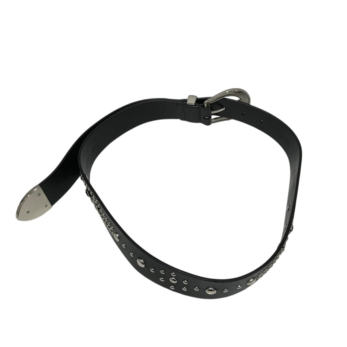 Jieda(ジエダ) 25AW【WIDE STUDS BELT】スタッズベルト ブラック