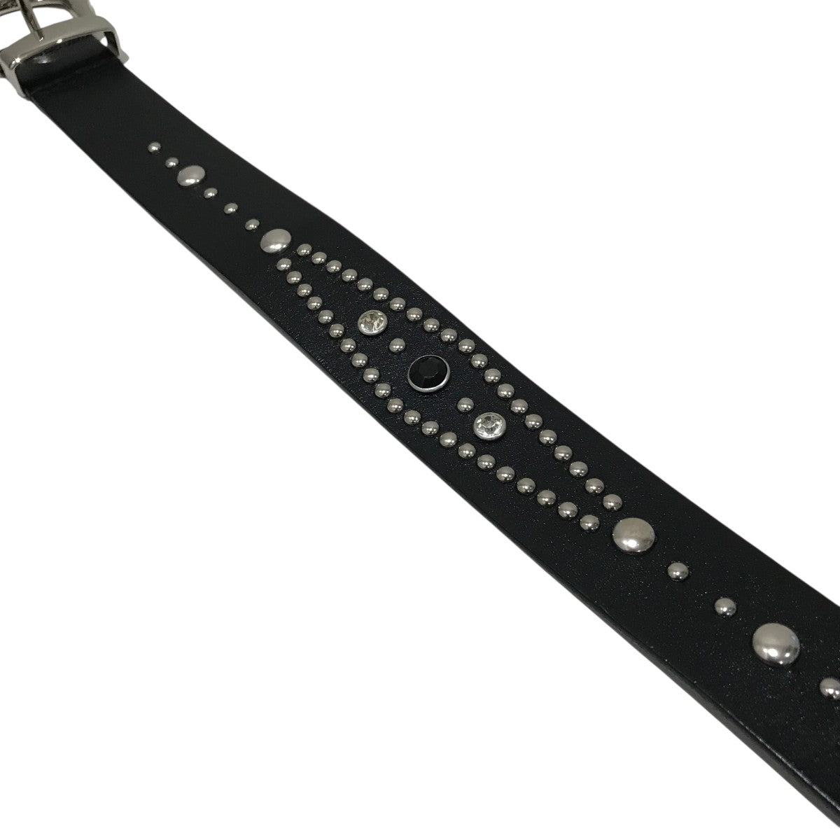 Jieda(ジエダ) 25AW【WIDE STUDS BELT】スタッズベルト ブラック