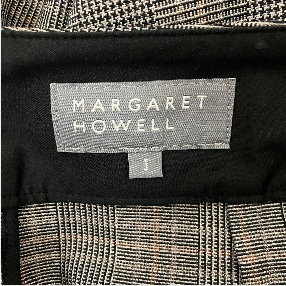 【OVERCHECK WOOL】グレンチェックスカート578-4232003