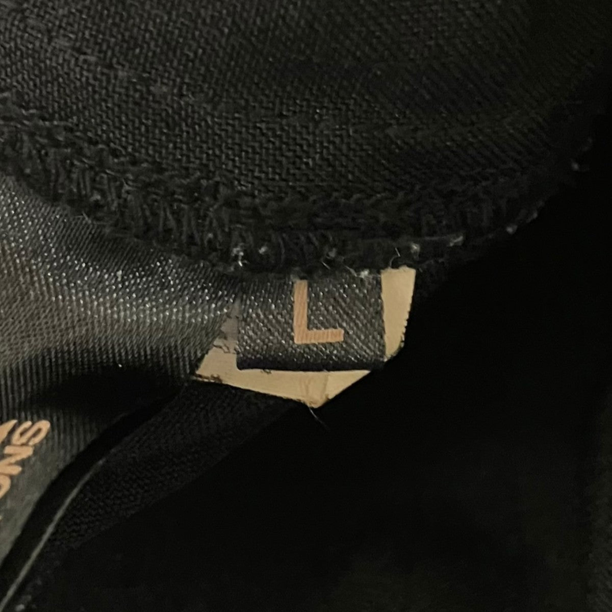 BLACK COMME des GARCONS 特殊加工イージーパンツ1P-P008 古着・中古-8枚目のアイテム画像