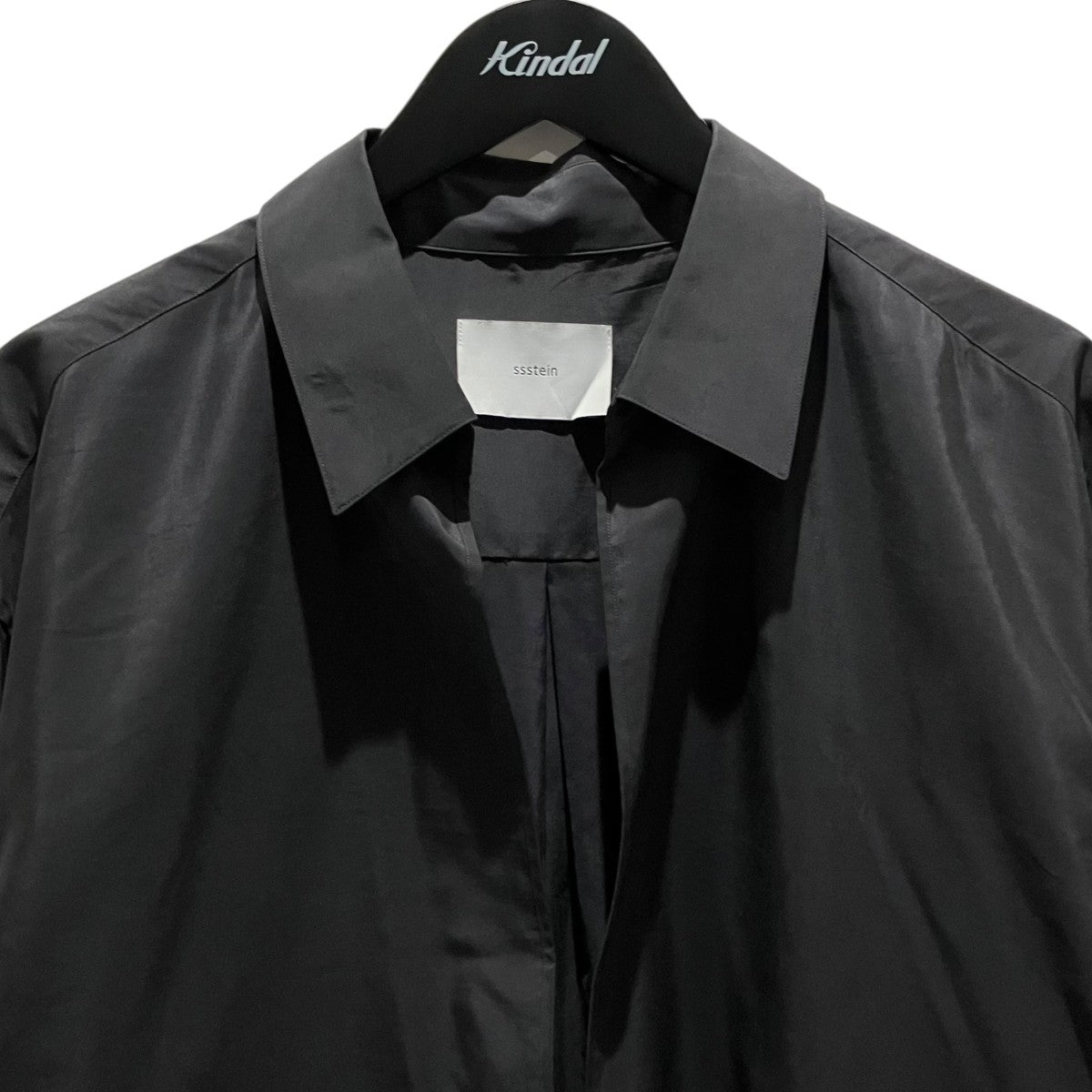 ssstein 【SILK NYLON SKIPPER SHIRT】シルクナイロンスキッパーシャツST.972 古着・中古-3枚目のアイテム画像