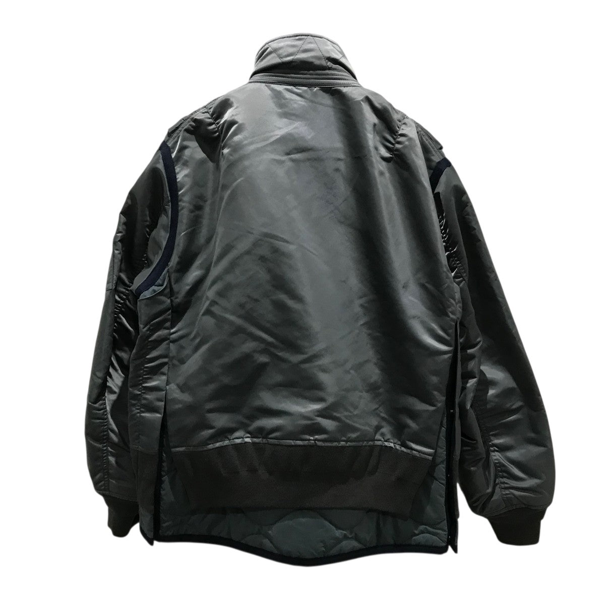 sacai(サカイ) M Nylon Twill Mix Blousonドッキングナイロンツイル