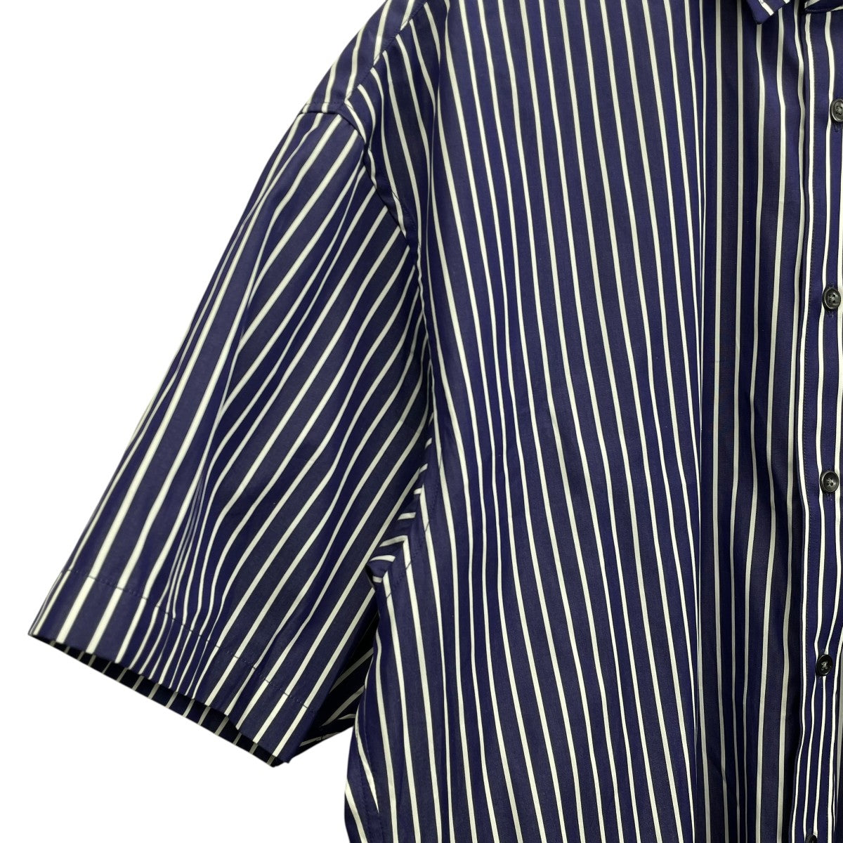 Prime-Over Short Sleeve Shirtボーダー半袖シャツ11231311202