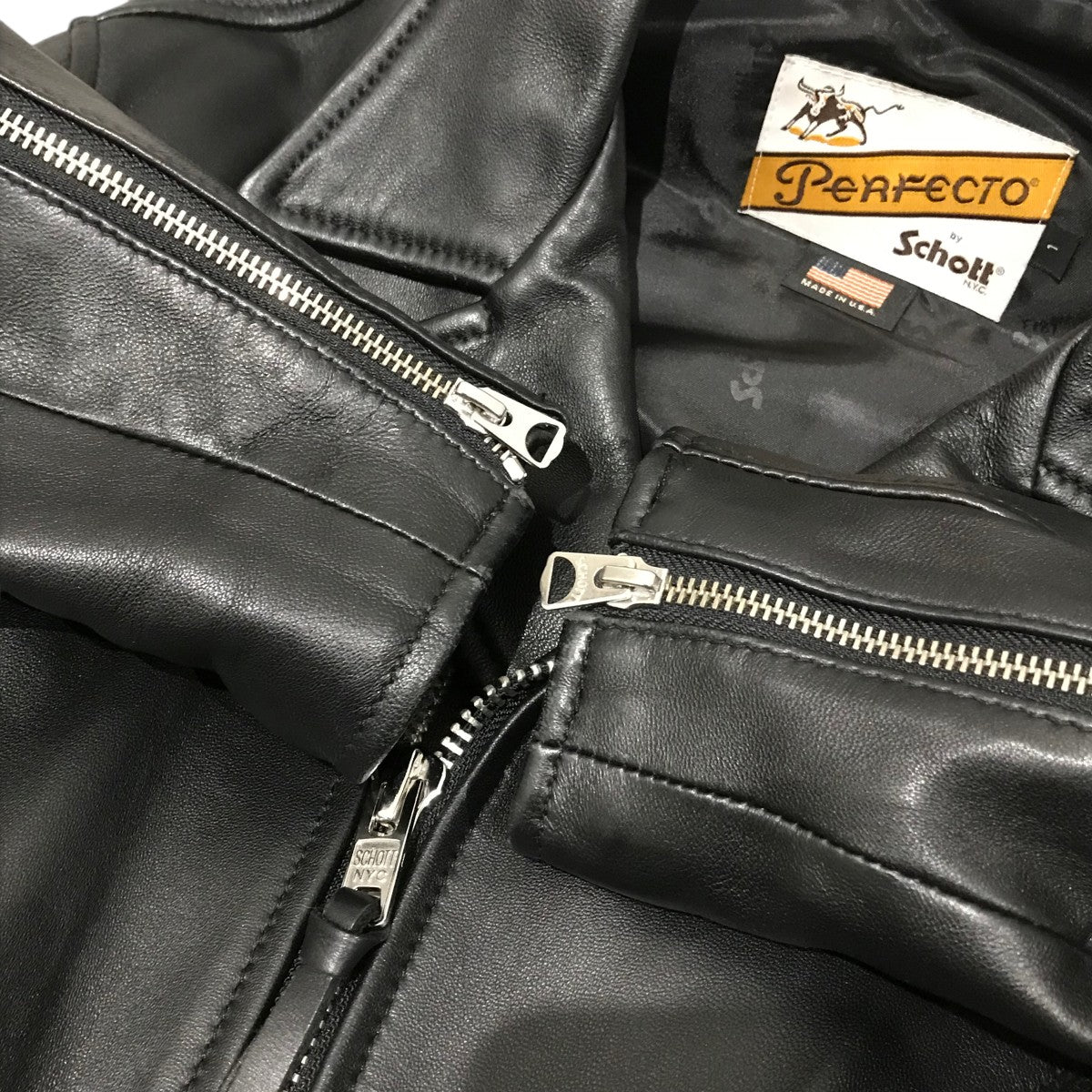 【試着のみ】「ショット×マーカウェア×エディフィス」トリプルコラボ　ライダース 大人のライダースジャケット】エディフィスが別注した逸品は