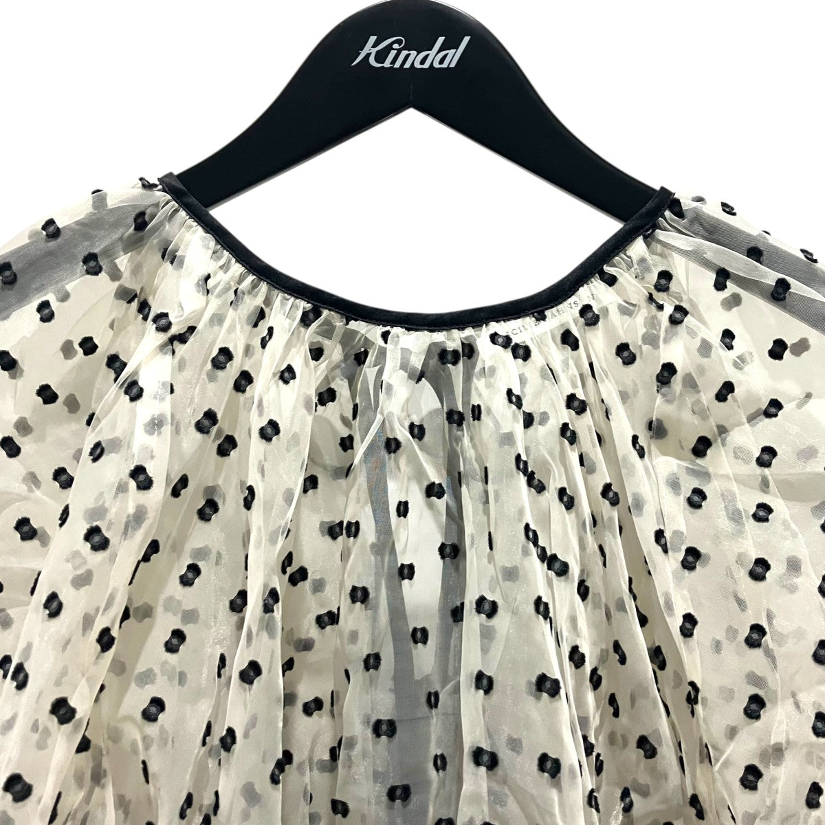 Cecilie Bahnsen(セシリーバンセン) シースルーブラウス ホワイト