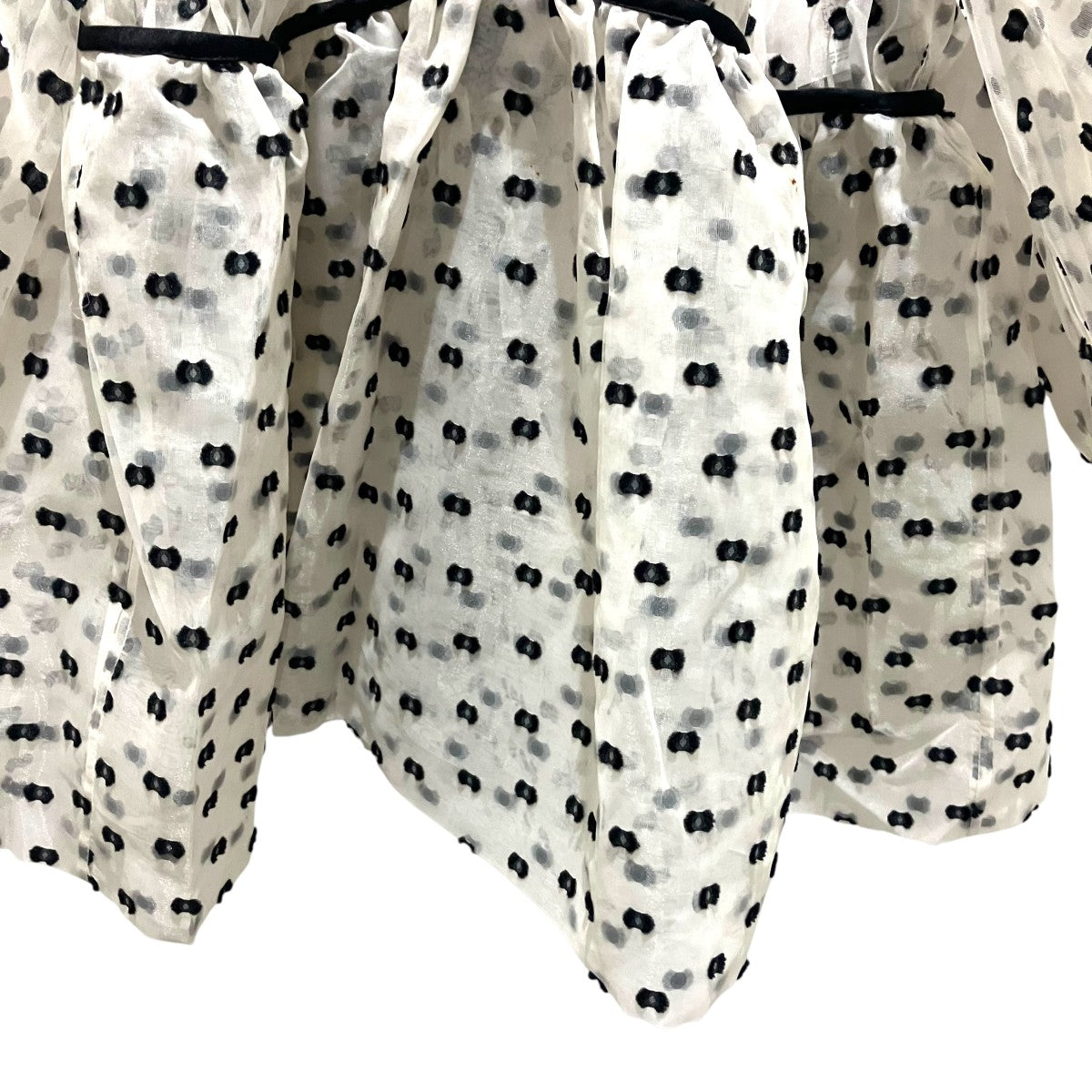 Cecilie Bahnsen(セシリーバンセン) シースルーブラウス ホワイト