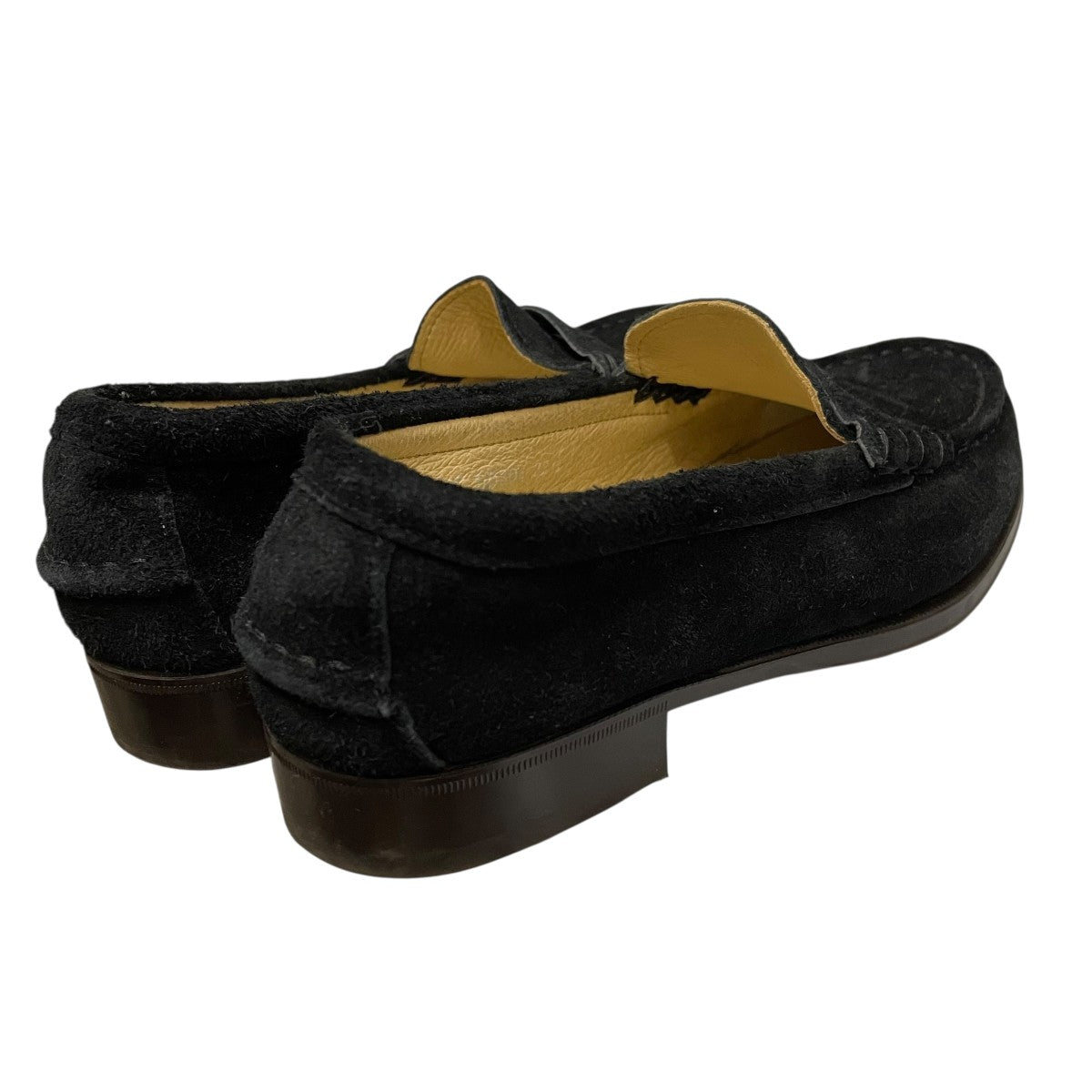 SHISHIKUI ブラック スエード ローファー　22.5 SHISHIKUI ブラック スエード ローファー 22.5 SHISHIKUI