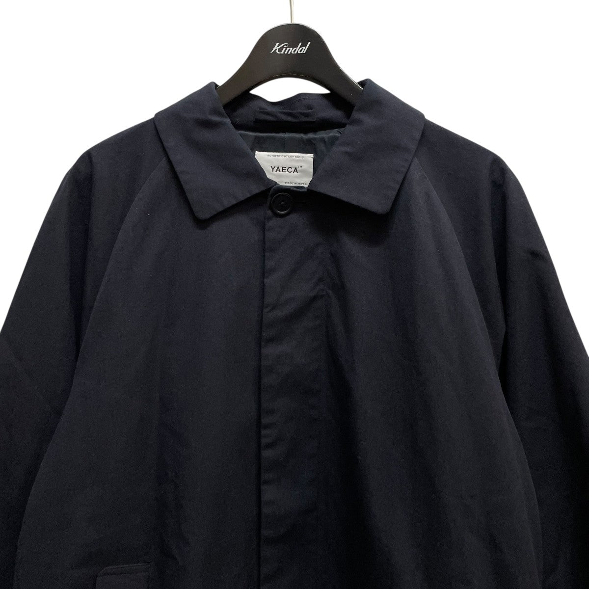 YAECA(ヤエカ) ステンカラーコート13503 13503 ネイビー サイズ M