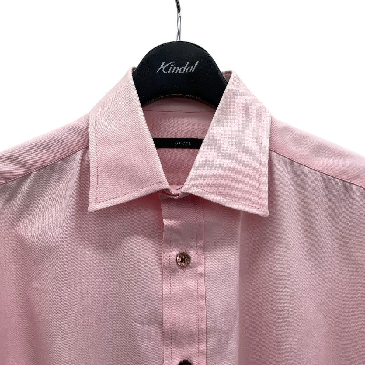 GUCCI グッチ ブラウス S ピンク 【古着】【中古】【送料無料】 GUCCI - GUCCI グッチ ブラウス S ピンク 【古着】【中古】【送料無料