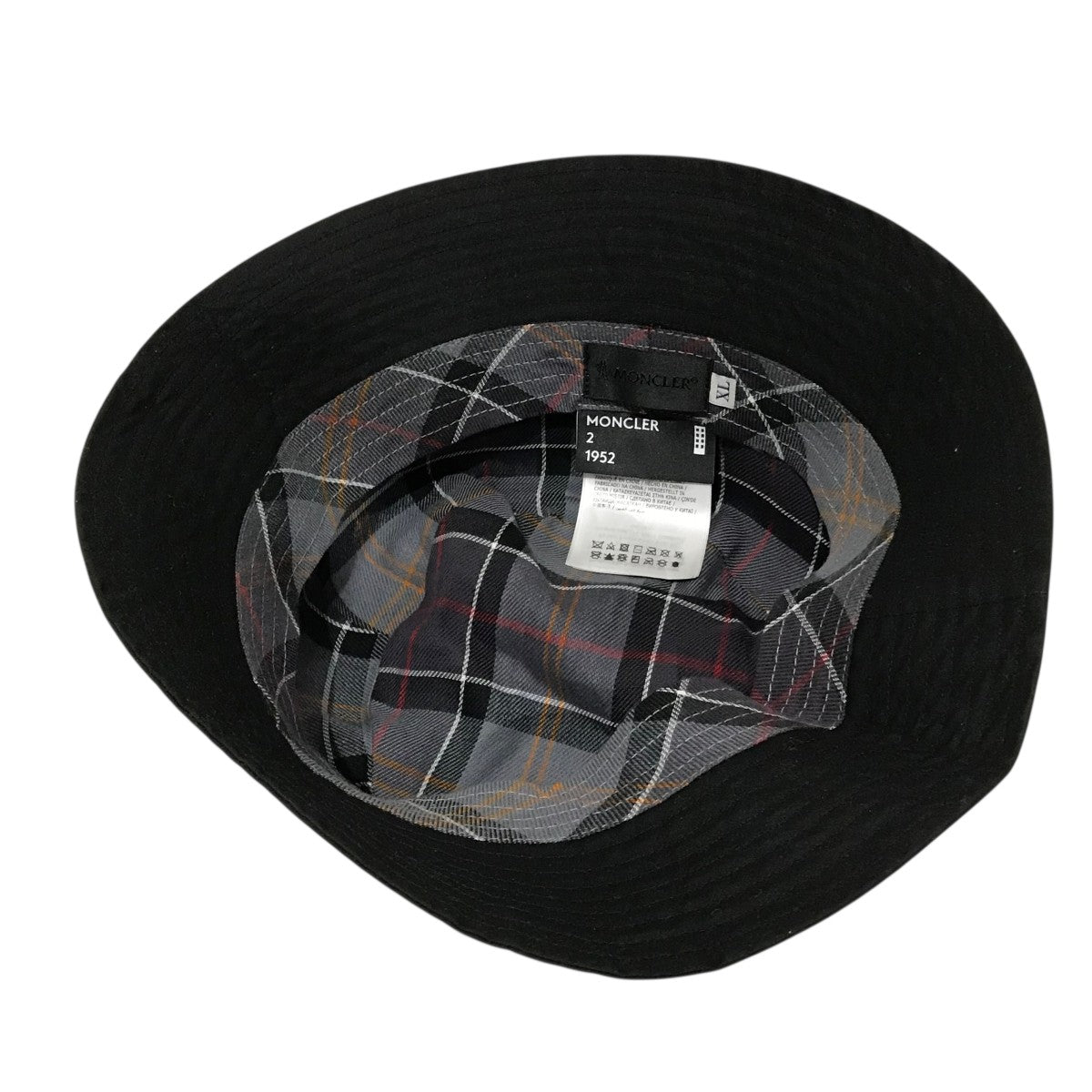 MONCLER×Barbour ハットH20923B00022 H20923B00022 ブラック
