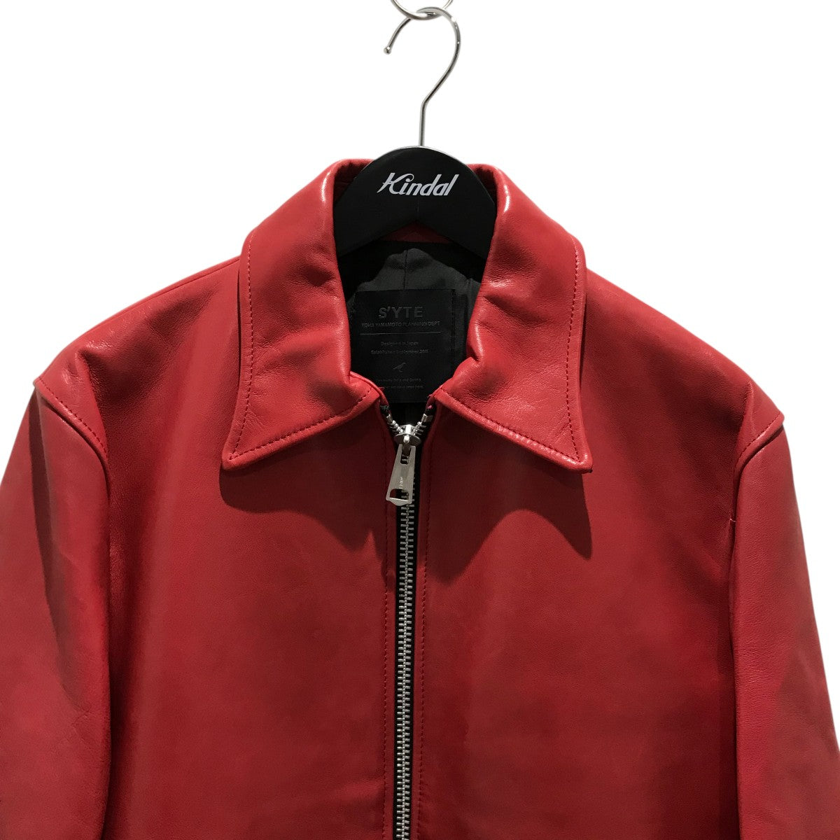 s'yte(サイトヨウジヤマモト) 【Lambskin Leather Single Riders