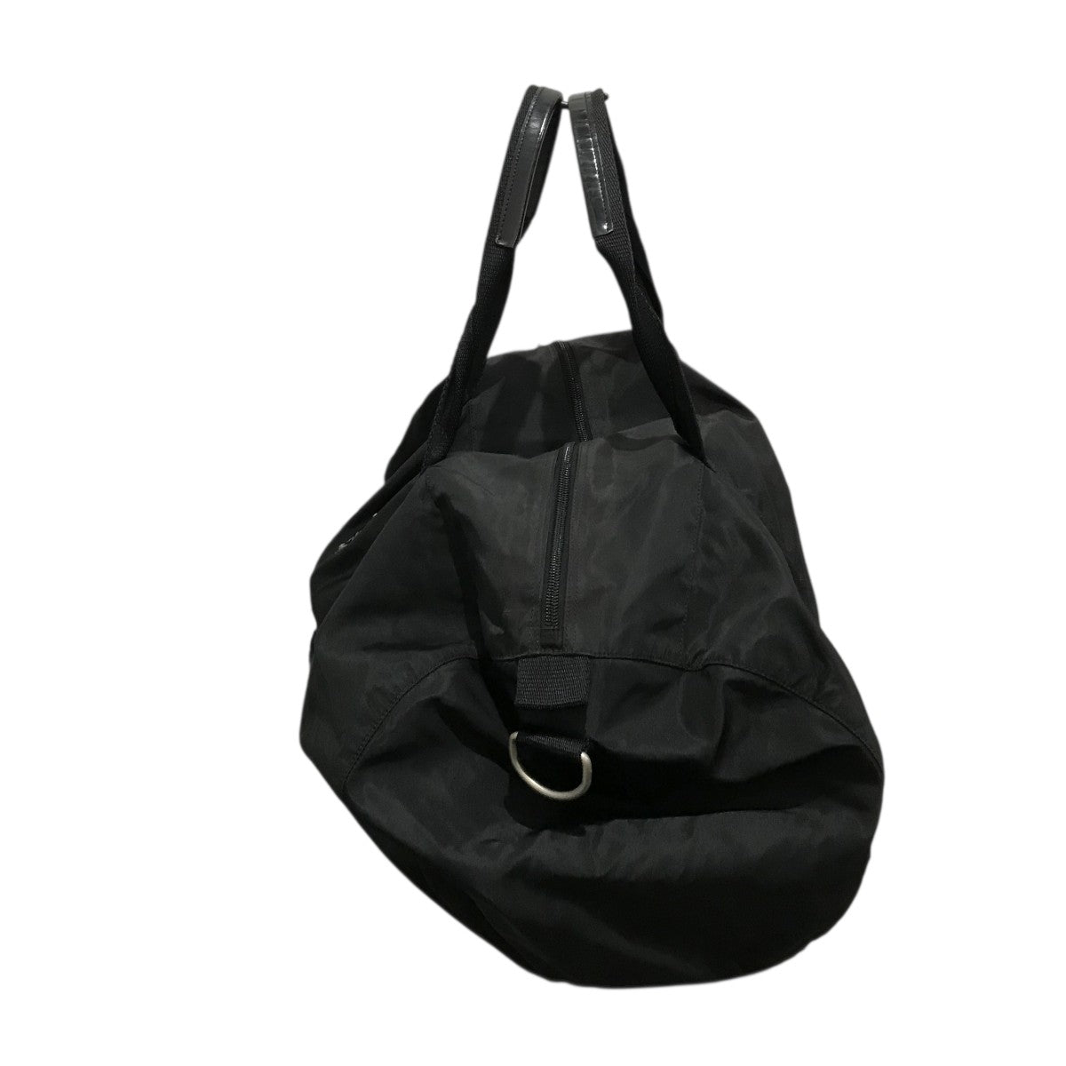 週末限定お値下げ　PRADA ブラック ボストンバッグ PRADA プラダ ボストンバッグ ナイロン ブラック ユニセックス