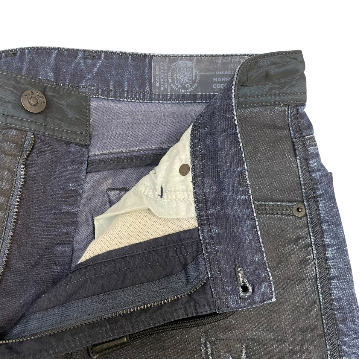 DIESEL NARROT CBDNデニムパンツ00T0010685B 古着・中古-3枚目のアイテム画像